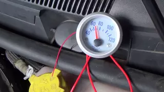 COMO INSTALAR SENSOR  E MARCADOR DE TEMPERATURA ÁGUA E ÓLEO PARTE 1 water temperature marker