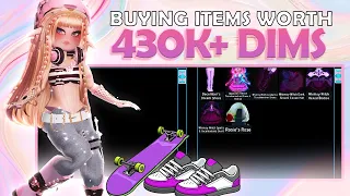 BUYING 430K+ WORTH OF ITEMS!? 🏰 Royale High Trading #54