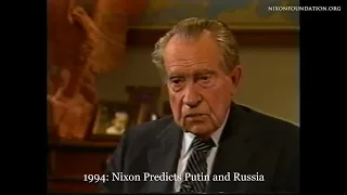 Richard Nixon Predicted Putin and Russia (1994)