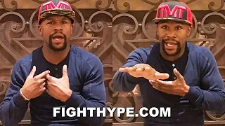 FLOYD MAYWEATHER SPEAKING FROM THE HEART ON "BAD DAYS" SPARRING, "BEST TRAINER" DAD & "GREAT" HAYMON