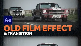 Custom Old Film Effect & Transition | After Effects Tutorial