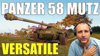Panzer 58 Mutz: Agile and Versatile Support Tank! | World of Tanks