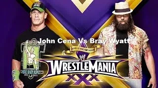 WWE 2K14 WrestleMania XXX Sims - John Cena Vs Bray Wyatt