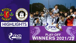 Annan Athletic 2-1 Edinburgh City (2-3 agg.) | cinch League 1 Play-Off Final (2nd Leg) | Highlights