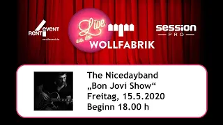 Live aus der Wollfabrik - The Niceday Band  - Bon Jovi Show