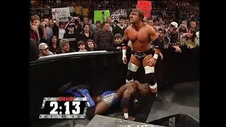Triple H Vs Shelton Benjamin - Beat The Clock  Raw 27-12-2004