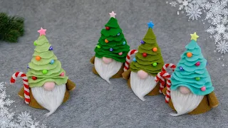 Wonderful Gnomes - Christmas Trees🎄DIY New Year's decor❄️No sewing😍