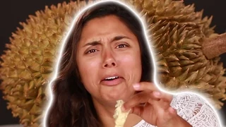 People Try Durian (The Smelliest Fruit In The World)