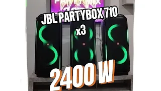 3x JBL PARTYBOX 710
