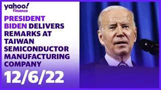 President Biden delivers remarks at Taiwan Semiconductor Manufacturing Company