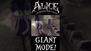 Giant Mode! - Alice Madness Returns #Shorts