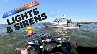 Pulled Over by Police on Jet Ski - Bad Alvean!