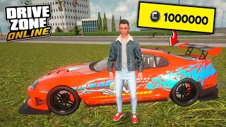 CAN I BUY SUPRA MK4 IN 1000000 CREDIT DRIVE ZONE ONLINE | GAMEPLAY ...