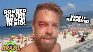 Robbed on the beach in Rio de Janeiro! 🇧🇷| How to stay safe in Brazil