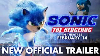 Sonic The Hedgehog New Movie Trailer, but with the creepy old design.