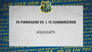 FK Pirmasens - 1. FC Saarbrücken - Spielzusammenfassung (1. Spieltag) 19/20