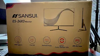 Impressive 100hz USB Type-C Budget Monitor | SANSUI 24 Inch Monitor