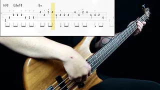 Michael Jackson - Billie Jean (Bass Only) (Play Along Tabs In Video)