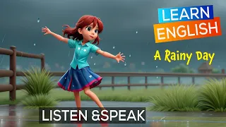 A Rainy Day| | Improve Your English | English Listening Skills - Speaking Skills Everyday