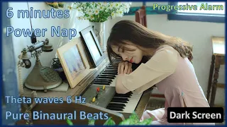 6-Minute Power Nap for a Quick Recovery with Binaural Beats