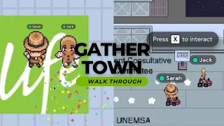 Welcome To UNE Life's Gather Town!