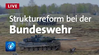 Kramp-Karrenbauer zur Bundeswehr-Strukturreform