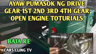 BAJA RE AYAW PUMASOK 1ST 2ND 3RD 4TH GEAR TRANSMISSION GENERAL OVERHAUL 100%DIS ASSEMBLED TUTORIAL