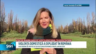 violenta domestica a explodat in romania