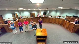 City of Griffin Board of Commissioners Meeting July 26, 2022