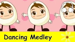 Dancing Medley | Nursery Rhymes Collection | Humpty Dumpty, Skidamarink, Teddy Bear