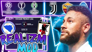 😎 Realistyczny mod - PC ⚽️ Licencje Serie A, nowe ligi i wiele innych! | FIFA 22 KARIERA MENEDŻERA |