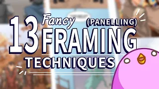 Fancy Framing/Panelling Techniques In WEBTOON Style | In Detail // Medibang Digital Art