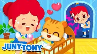 I’m Mad at My Naughty Sibling | 👶🍼 Baby Brother Song | +More Kids Songs | JunyTony