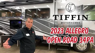 2023 Tiffin Open Road 34PA - Walkthrough