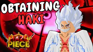 How To Get ALL HAKI in HAZE PIECE | Roblox