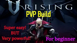 V Rising Easy and Powerful PVP Build for TeamFight : Unleash Devastating Damage! 팀전용 브이라이징 PVP빌드!