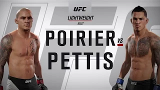 UFC2 . Турнир UFC fight night 120. Dustin Poirier-Anthony Pettis .