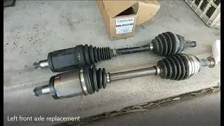 BMWE E60 / E61 XI (AWD) Front CV Axle Replacement