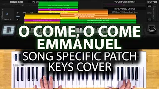 O Come O Come Emmanuel MainStage patch keyboard cover- For King & Country