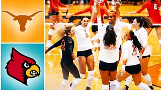 Texas vs Louisville Highlights | 2022 NCAA Women Volleyball Championship