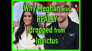 TRUTH of WHY MEGHAN was DROPPED from INVICTUS. THERE WOULD HAVE BEEN A MASS WALKOUT IF SHE SPOKE.