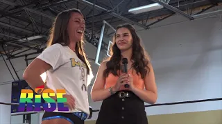 Alicia Atout In-Ring with Kylie Rae from RISE - ASCENT, Episode 11 - The Search for Tito