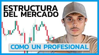 ESTRUCTURA de MERCADO BASICA para SABER LA DIRECCION DEL PRECIO en TRADING *INDISPENSABLE*