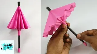 How To Make A Paper Umbrella ☂️ | Umbrella That Open And Close | DIY Paper Umbrella