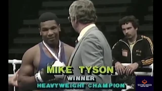 A 15-Year-Old Mike Tyson Vs Joe Cortez - Junior Olympics 1981- Amateur boxing
