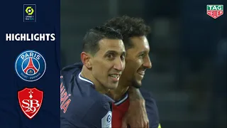 PARIS SAINT-GERMAIN - STADE BRESTOIS 29 (3 - 0) - Highlights - (PSG - SB29) / 2020-2021