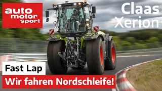 Claas Xerion 5000 Trac VC: Wir fahren Nordschleife! [engl. subtitles] Fast Lap | auto motor & sport