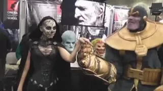 Special FX Makeup Artists Cosplay at WonderCon 2016 for Cinema Makeup School