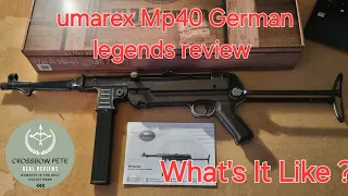 umarex Mp40 German legends review