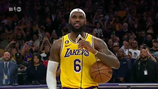 LeBron James' speech after breaking the NBA's all-time scoring record 👑 | NBA on ESPN